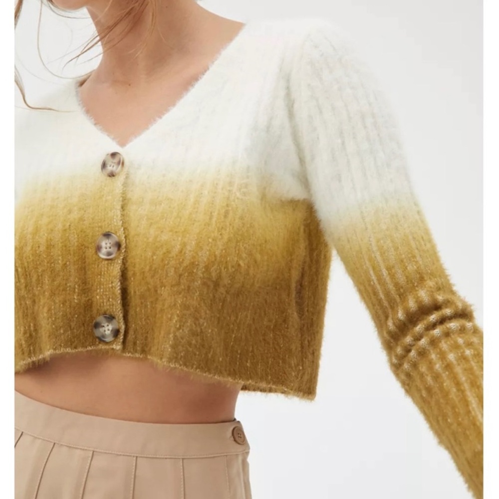 Urban Outfitters Crop Sweater Top Faded - US XS size